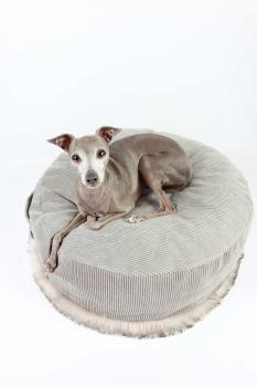 Orthopädisches Hundebett FiouStar Aspen Cord Grey